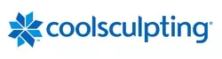 The logo for CoolSculpting, a procedure.