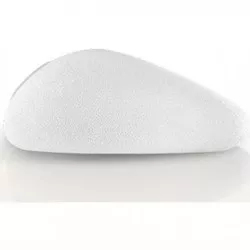 A pillow on a surface.