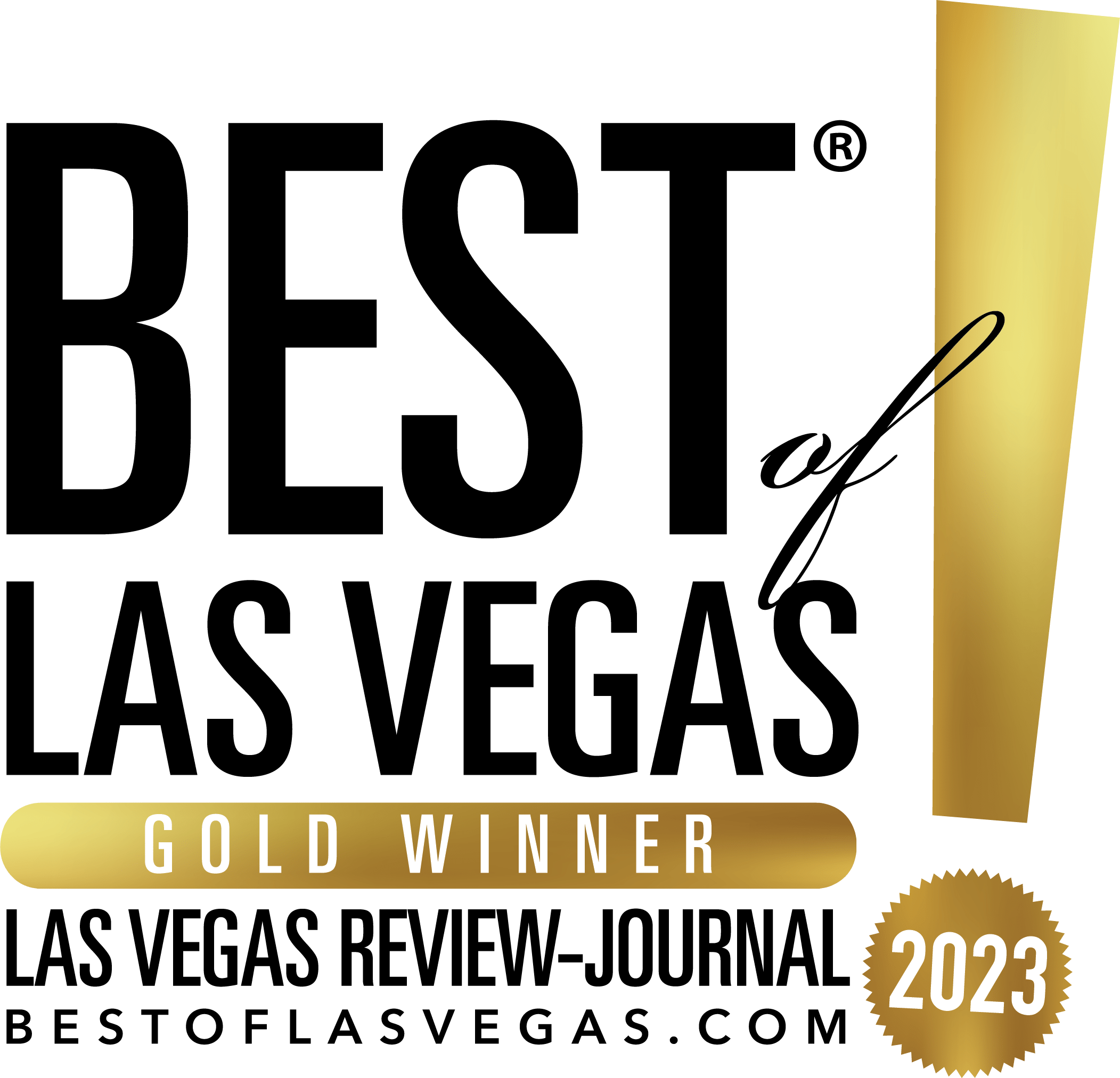 Las vegas review journal best of las vegas gold winner.