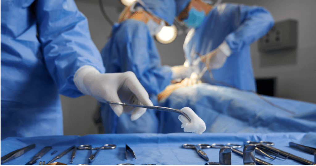 Top Male Plastic Surgery Procedures in Las Vegas 1 Surgeons performing a male plastic surgery procedure at Smith Plastic Surgery in Las Vegas, Nevada